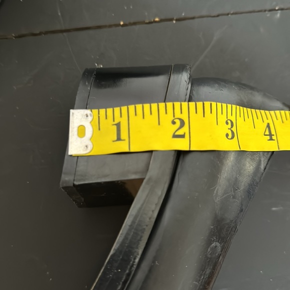 Bijou Black Loafers w/Silver Tone Hardware - Picture 9 of 10